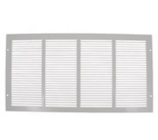 Imperial Sidewall Grille/Vent Cover, 20" x 10", White