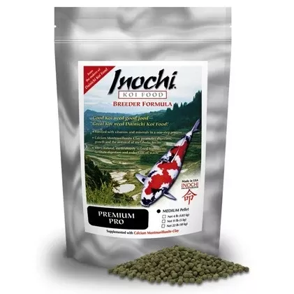 Inochi Premium PRO Koi Food, Medium Pellet