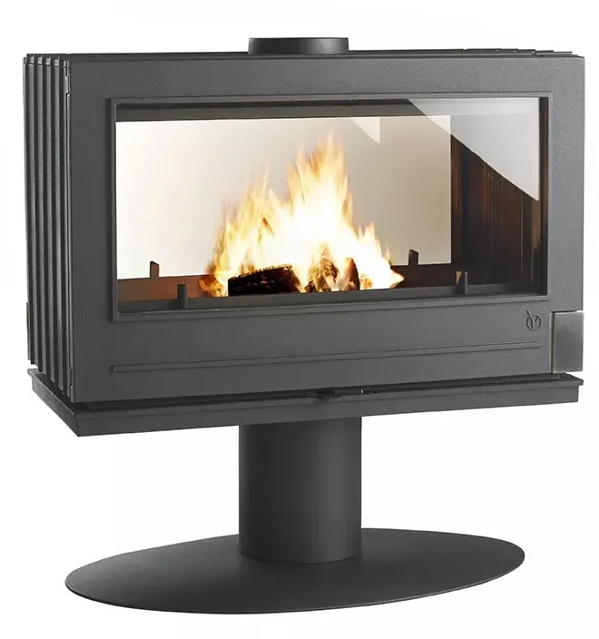 Invicta Wood Stove Nelson Linear See-Through 6129-44