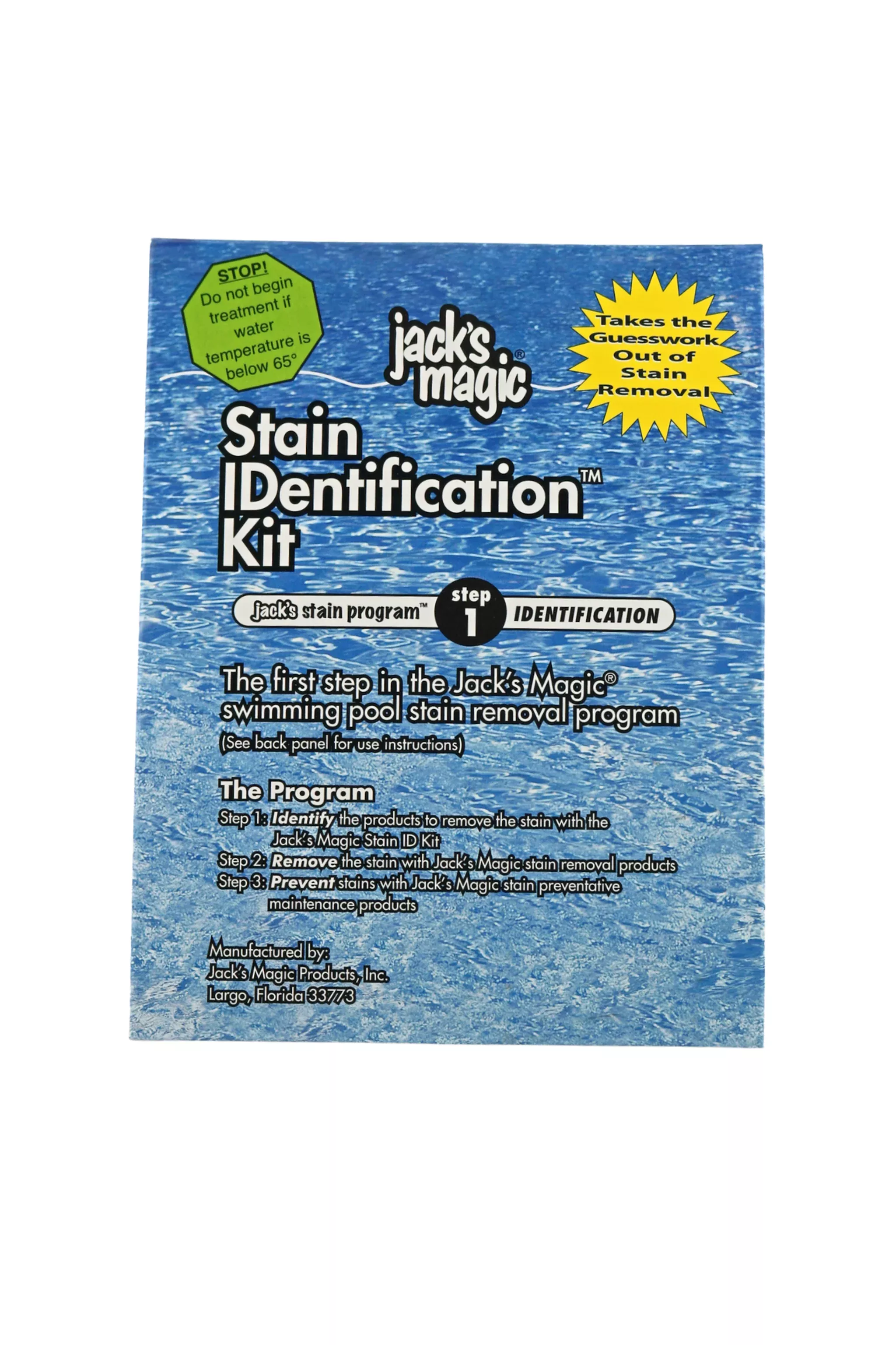 JACK'S MAGIC STAIN ID KIT POP BOX