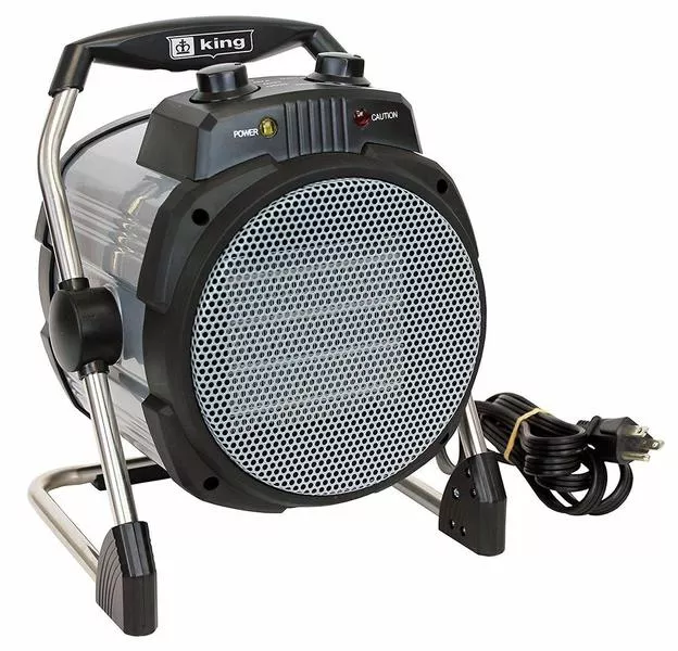 King Electric Portable Utility Heater, 750/1500W