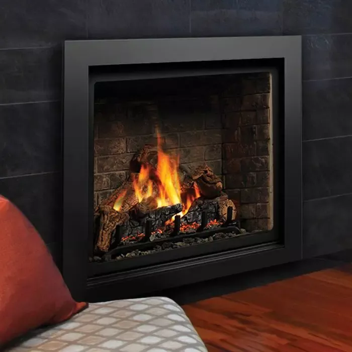 Kingsman Gas Fireplace Direct Vent Linear Tempered Glass ZCV42