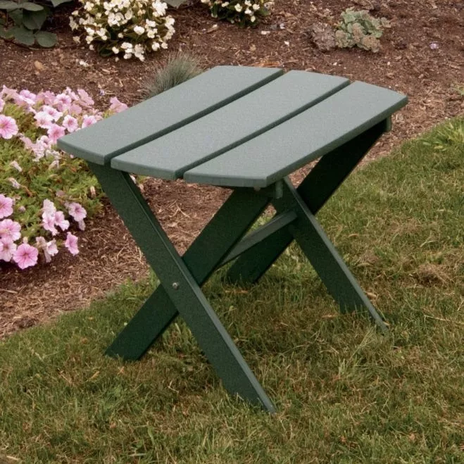 A&L Furniture Co. Amish-Made Folding Poly End Table