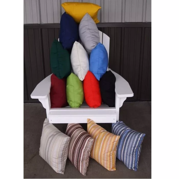 A&L Furniture Co. Weather-Resistant Acrylic Throw Pillows