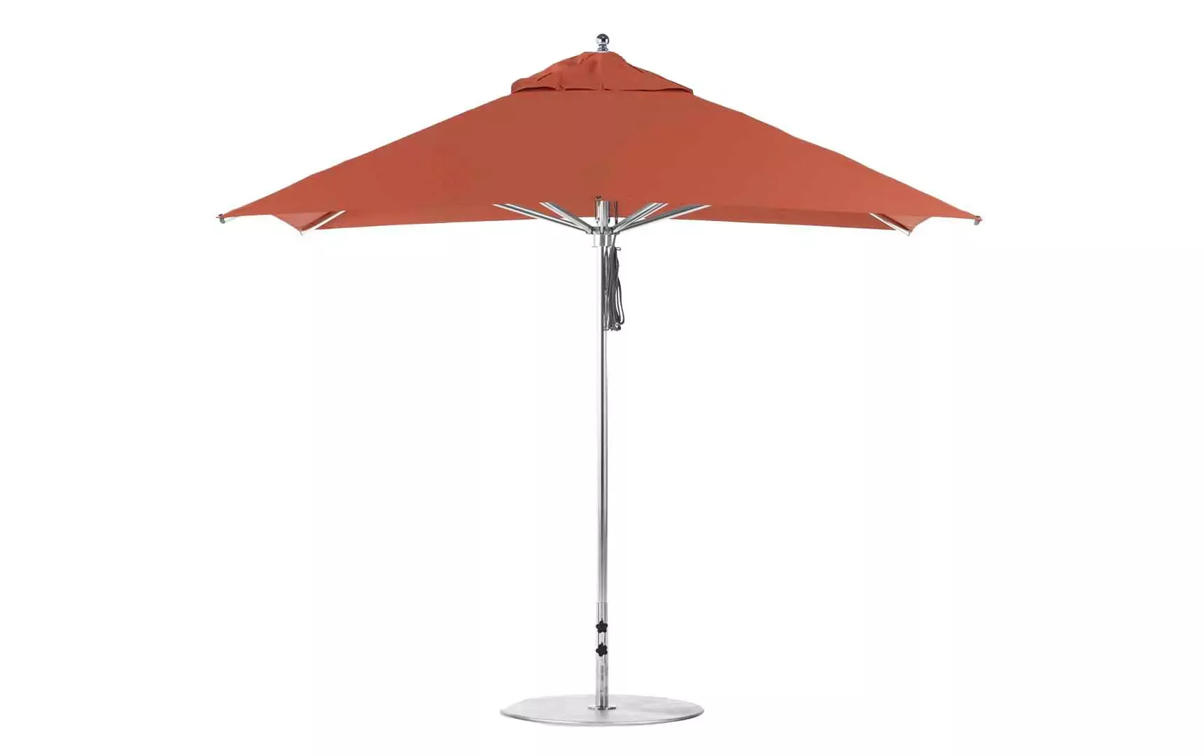 Ledge Lounger 10' Square Pulley Premier Umbrella