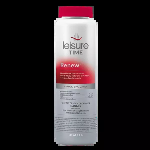 Leisure Time Renew Non-Chlorine Shock Treatment – Hot Tub & Spa Oxidizer