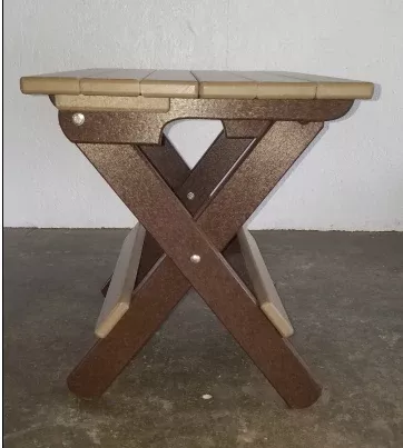 Maple Lane Furniture Poly Folding End Table