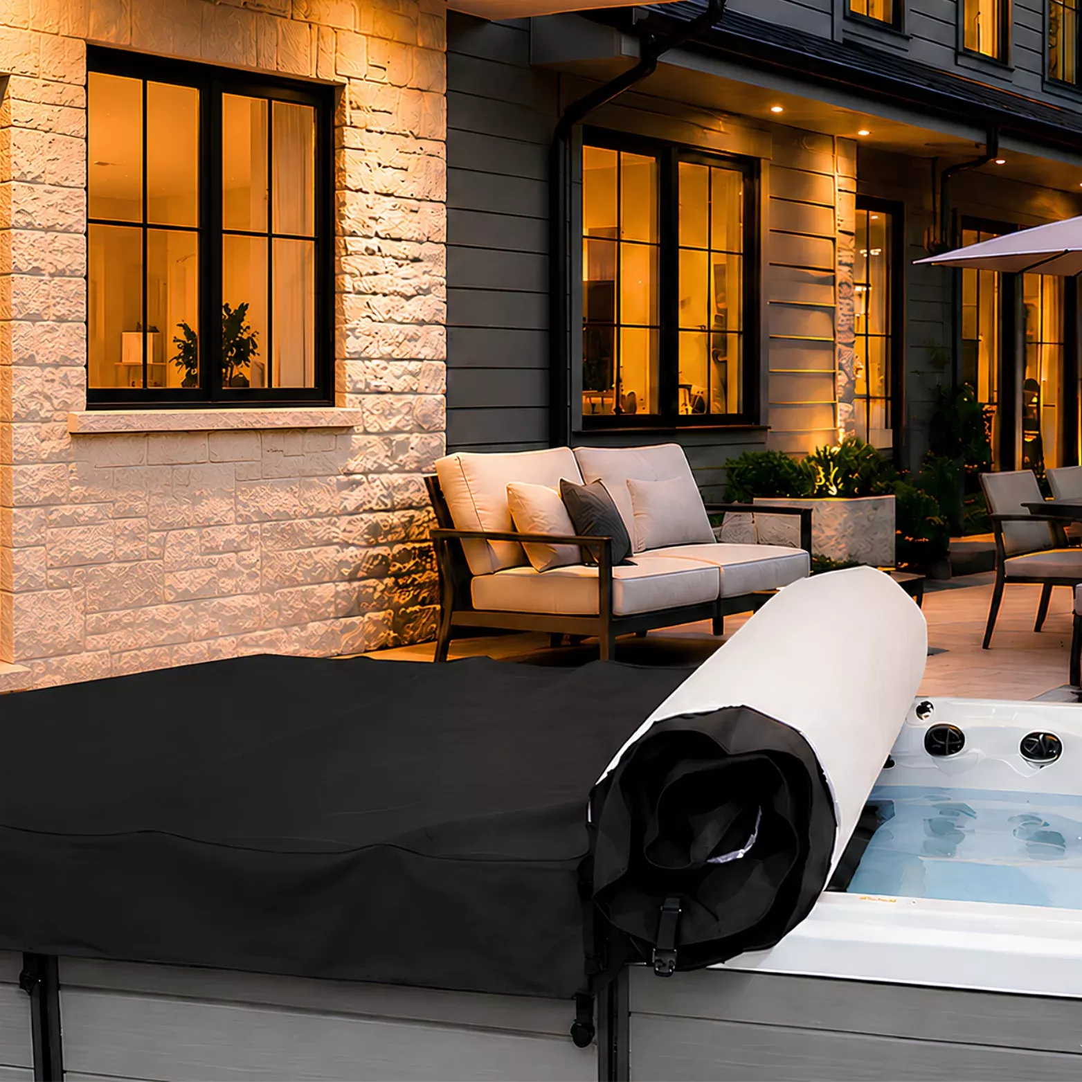 Master Spa - AXCVR15 - Axis Spa Cover 15' x 8' for H2X Trainer 15 Spas