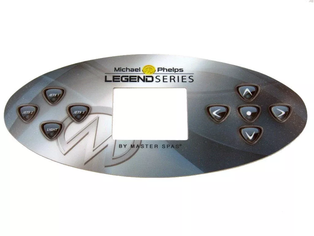 Master Spa - X509112 - Overlay for Phelps Legend MP800 Panel