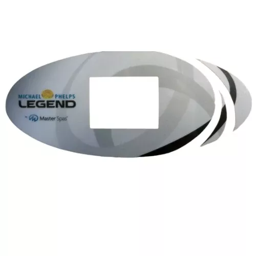 Master Spa - X509122 - Oval Overlay for Michael Phelps Legend