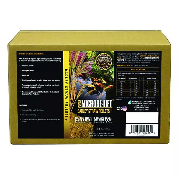 Microbe-Lift Barley Straw Pellets PLUS Peat