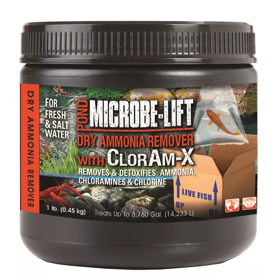 Microbe-Lift Dry Ammonia Remover with ClorAm-X