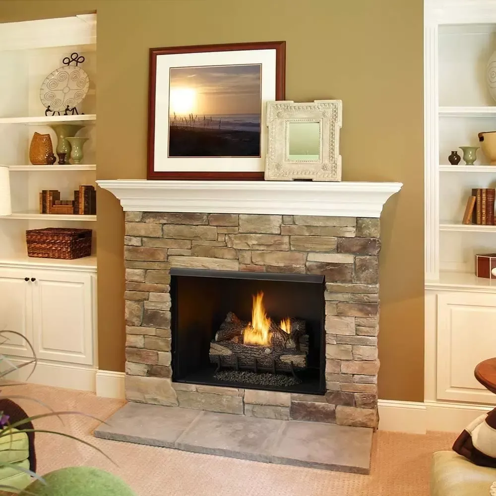 Monessen Gas Fireplace Exacta Vent-Free Circulating Clean Face 36" MFV36Exacta