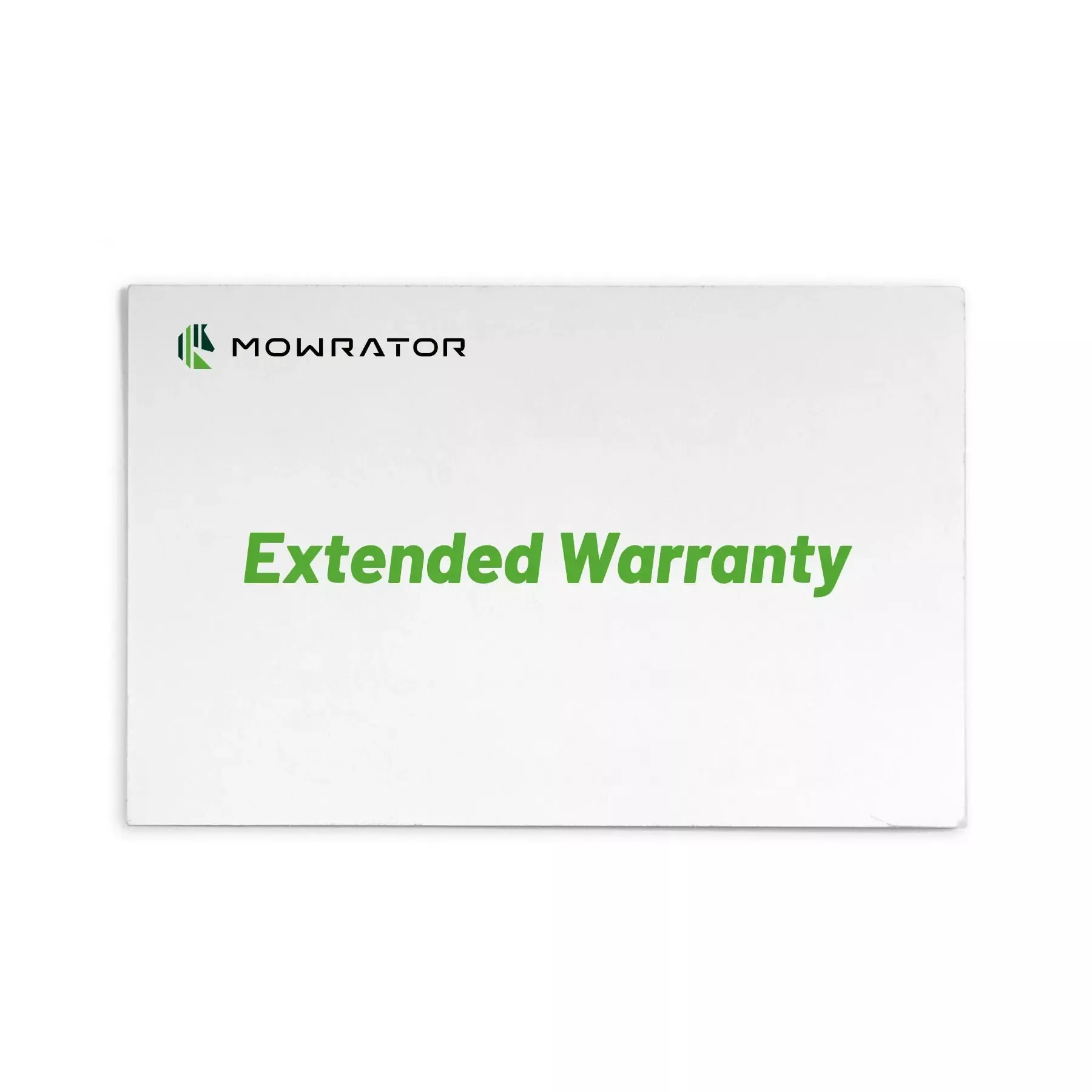 Mowrator 1-Year Extended Warranty