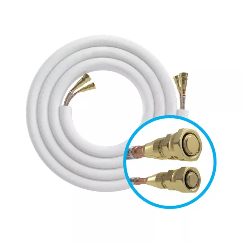 MRCOOL DIY 5th Generation, 35ft 3/8 x 5/8 Lineset for DIY 24K & 36K Indoor w/ DIY Pro Cable - R454B (DIY35-3858C-O)