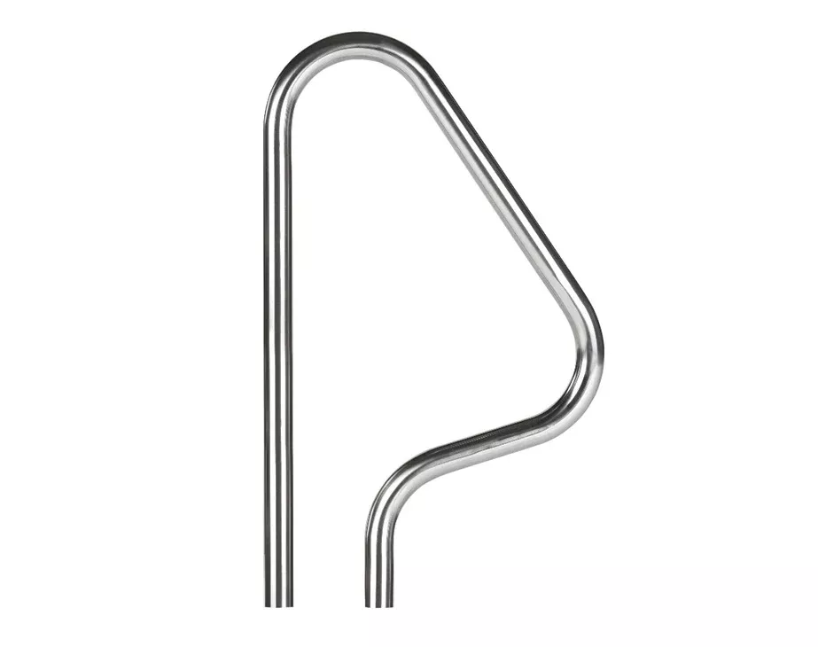 Narrow Figure 4 Flanged Grab Rail - Single