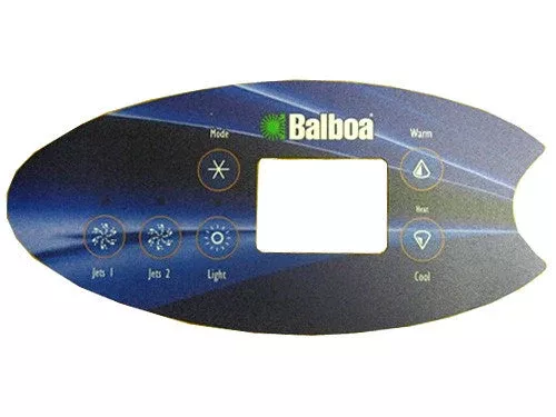 No Longer Available - Master Spa - X509094 - Generic 2 Pump Overlay for 702 Panel