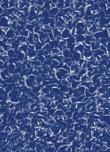 Ocean Blue 12' Round Crystal Overlap AG Liner 48"-54" Wall | 220012