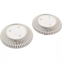Paramount SDX2 High-Flow Safety Drain for Concrete Pools - White, 2-Pack | 004162223101