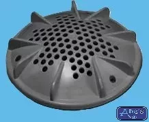 Pentair A&A 564885 Drain Top 10″ Grey │ A&A PDR2