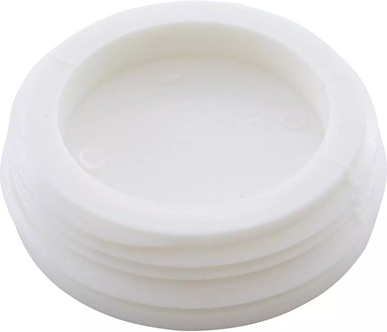 Pentair Rainbow Flat Plastic Plug 1-1/2", White | R22010Z