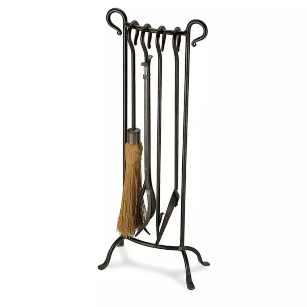 Pilgrim Burnished Bronze Bowed Fireplace Tool Set Pilgrim BTBS