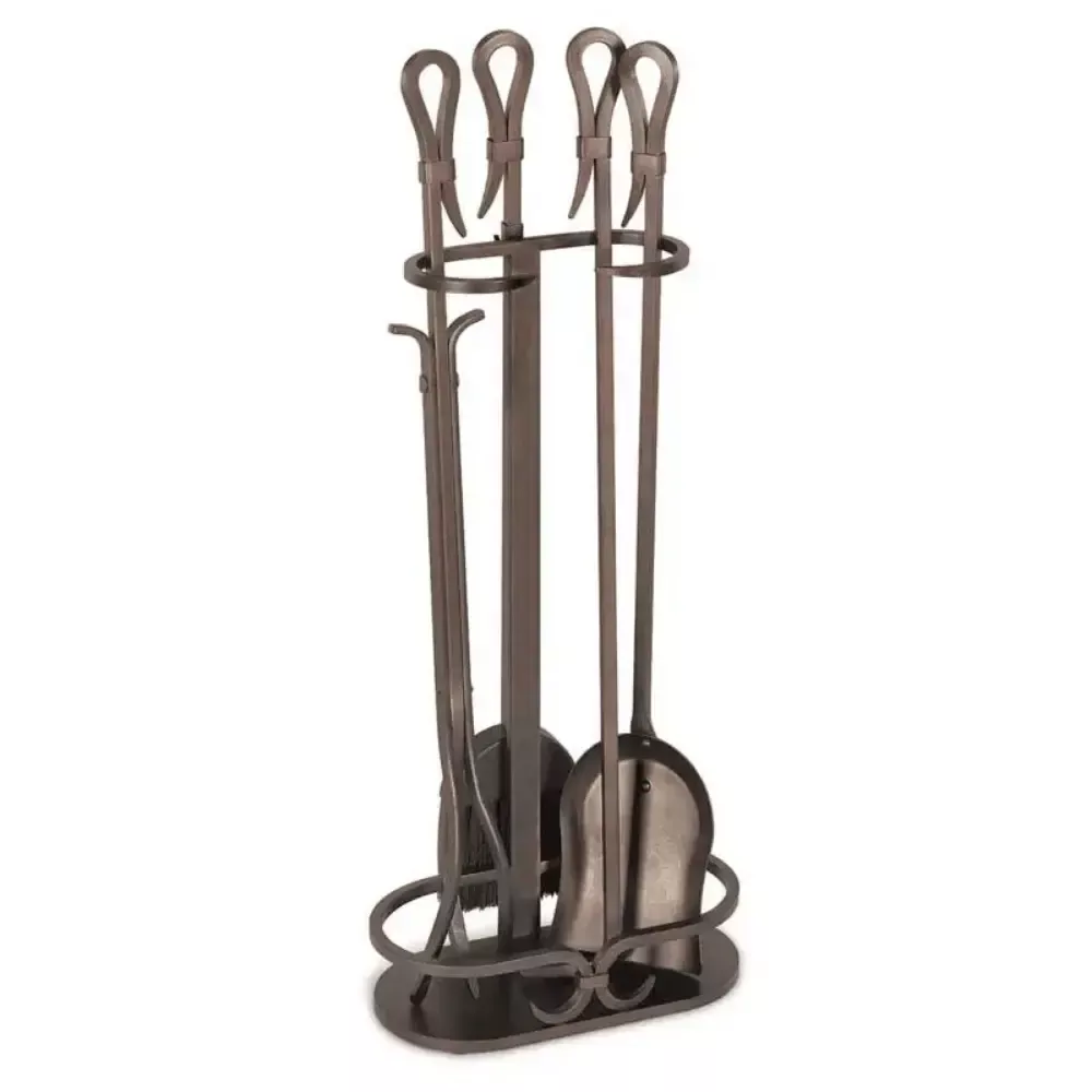 Pilgrim Burnished Bronze Fireplace Tools Pilgrim FTBST