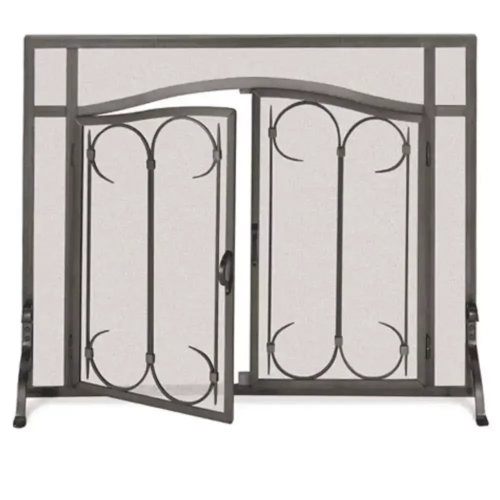 Pilgrim Screen Iron Gate Arched Doors PGT01