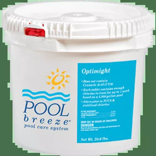 Pool Breeze Optimight Chlorine Tablets 4.5lb.
