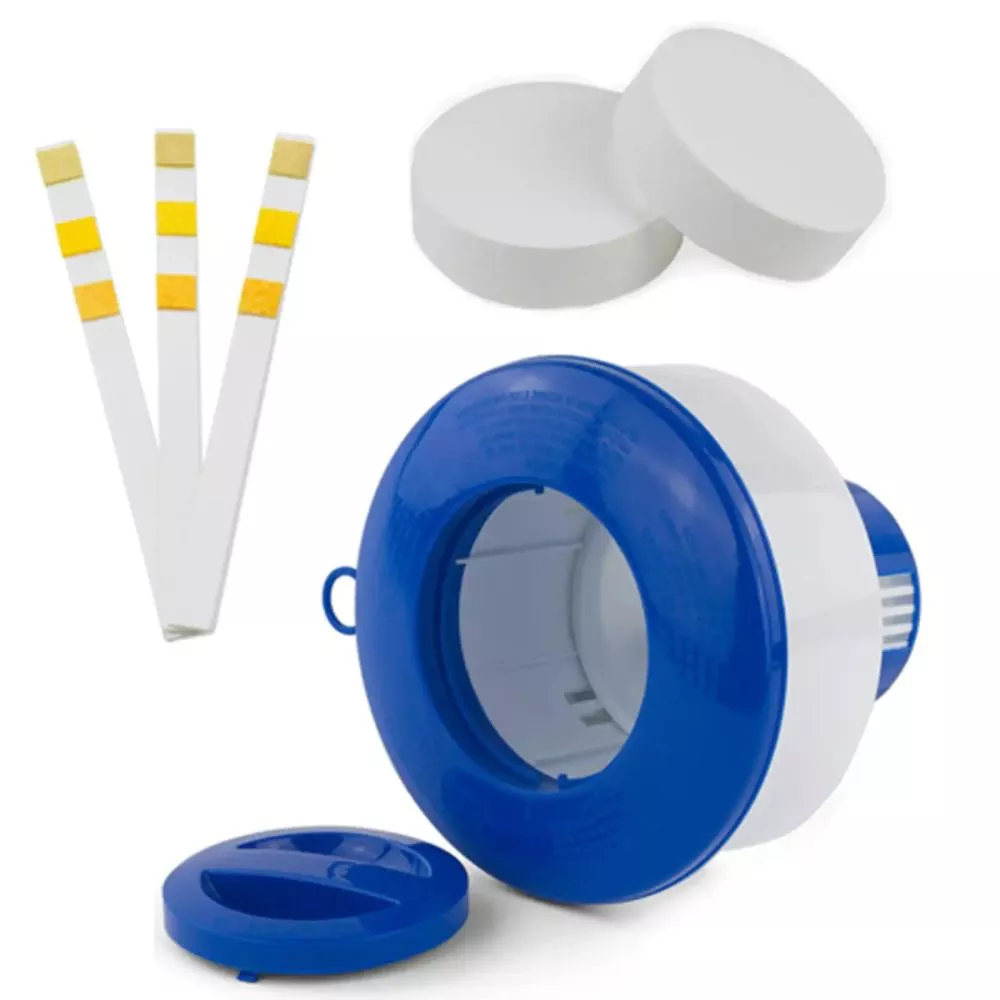 Pool Health Kit for Above Ground Pools / 1KG Chlorine Tablets