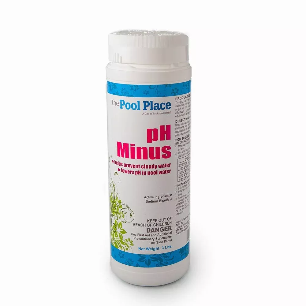 Pool Place pH Minus - 3 Lbs.