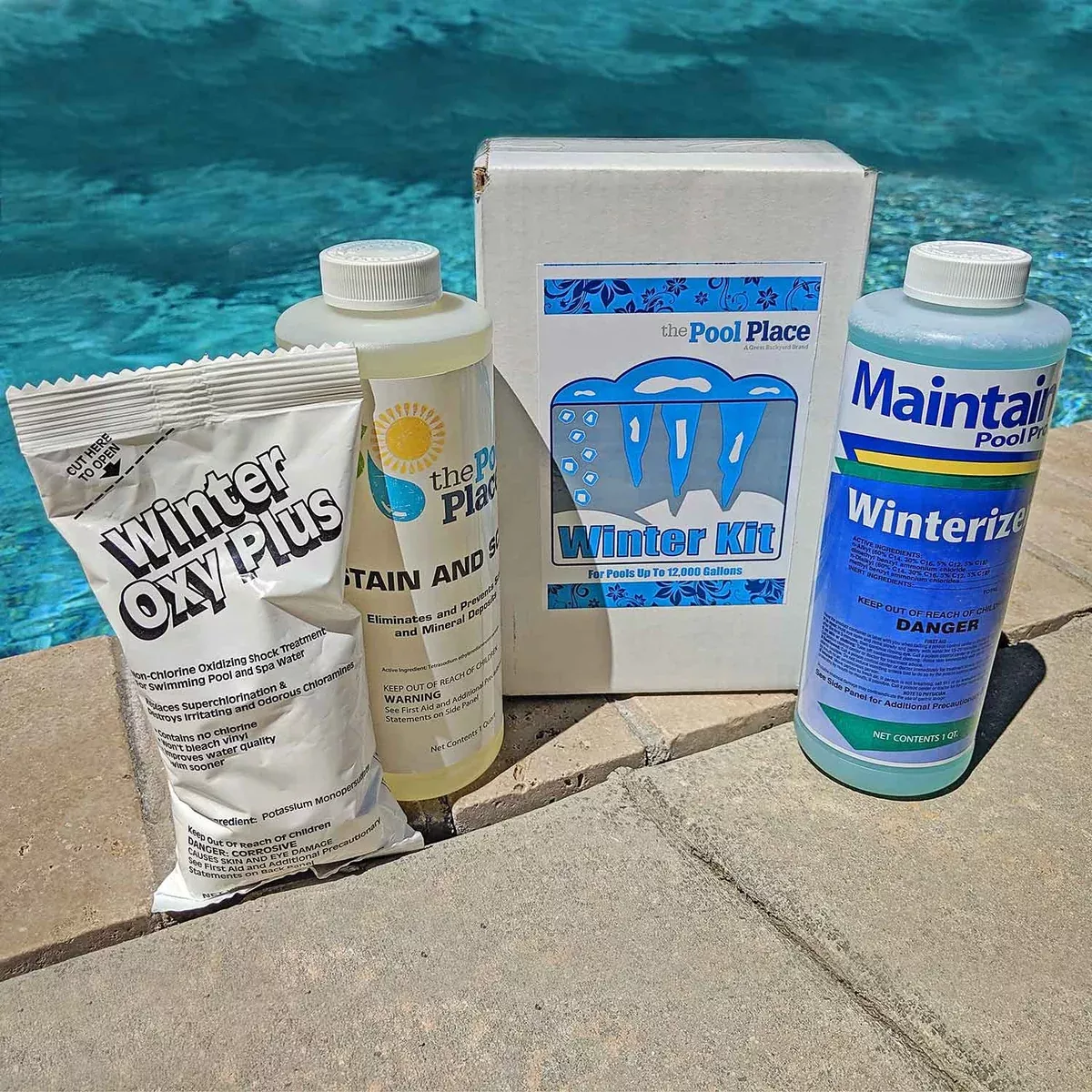 Pool Place Winterizing and Closing Chemical Kit (12,000 gallons)