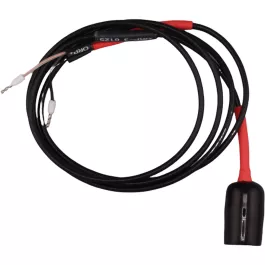 PoolWarden Red Probe Wire, 3-Foot BNC to Tinned Coax | CBL-03-B-T-R