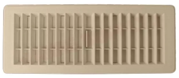 Primex Floor Register/Vent Cover, 2" x 12", Tan