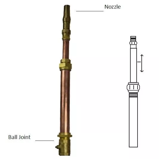 ProEco Fountain Nozzle Pipe Extender
