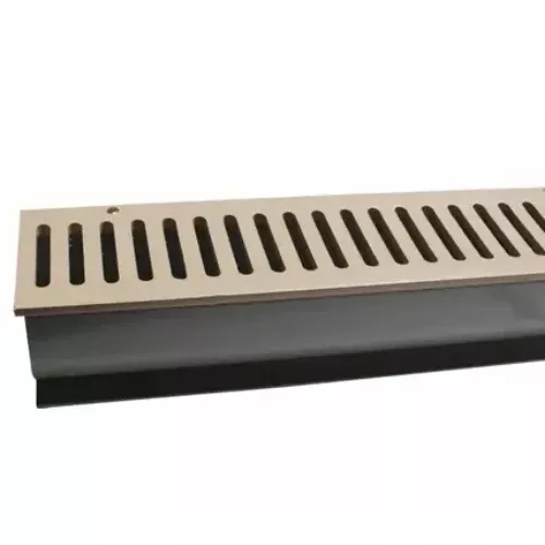 Quaker Water Hog 3" Tan Drain Channel QP6242-T