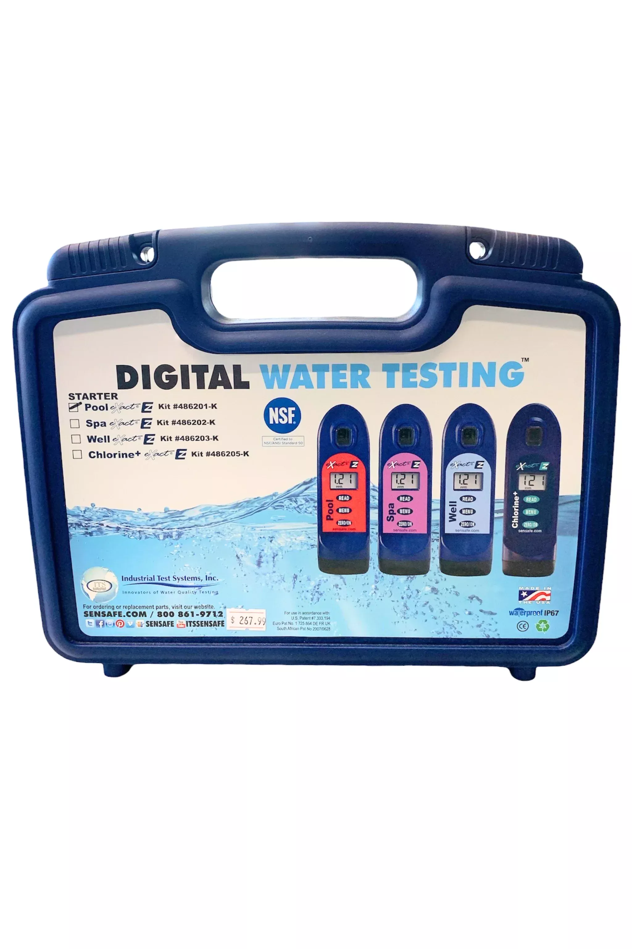Sensafe Digital Water Testing Pool eXact EZ photometer