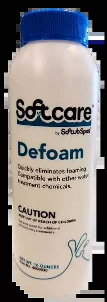 Softcare Defoam (16 oz) – Spa & Hot Tub Foam Remover