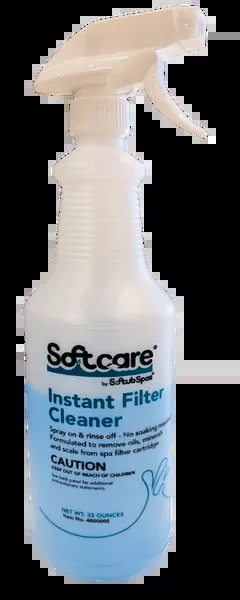 Softcare Instant Filter Cleaner (32 oz) – Spa & Hot Tub Filter Cleaning Spray