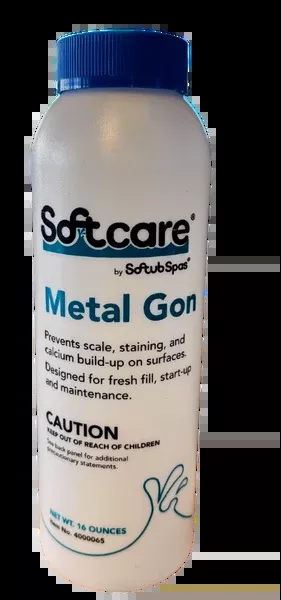 Softcare Metal Gon (16 oz) – Spa & Hot Tub Metal Remover & Stain Preventer