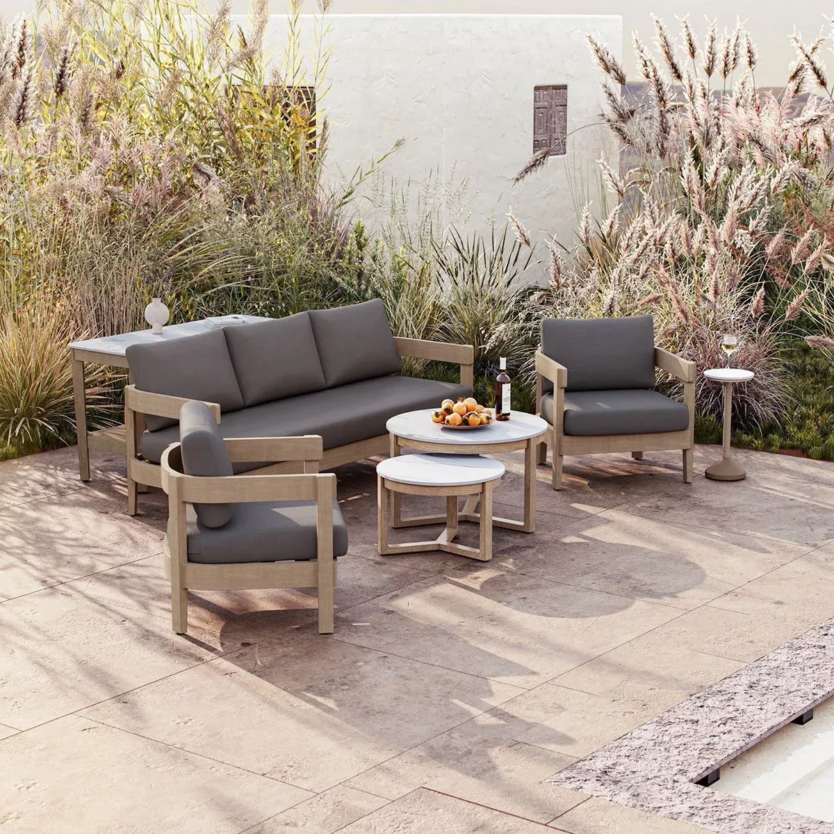 Sonata Sofa Set 5-Seat Deep Seating