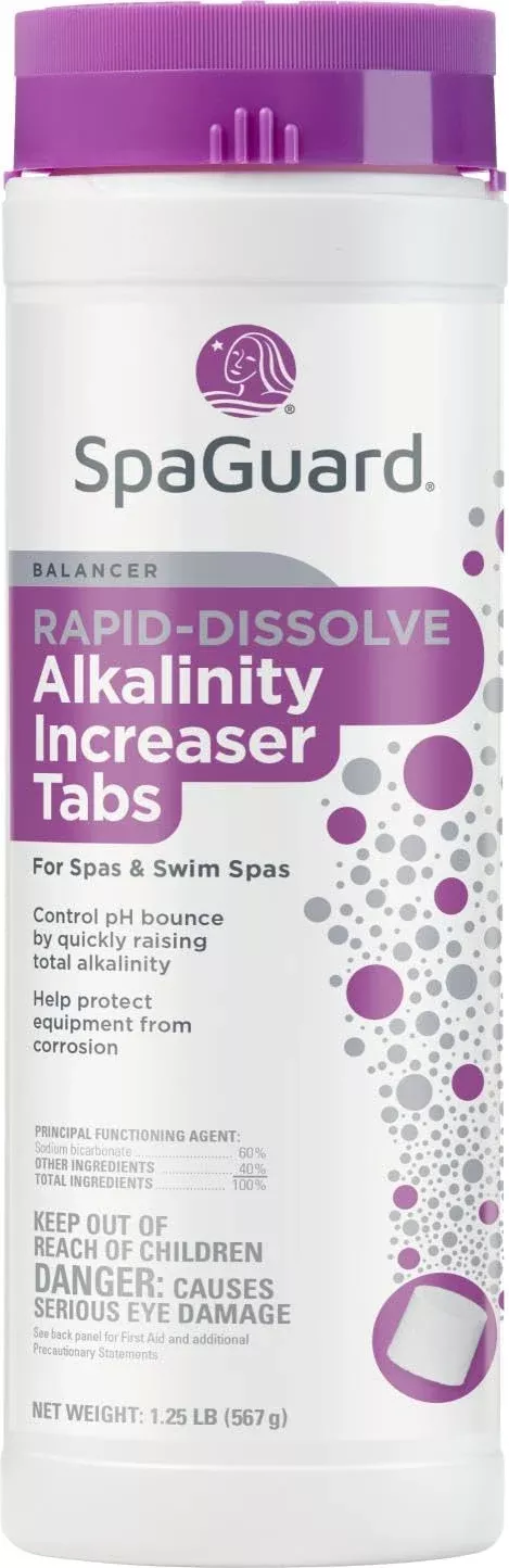 SpaGuard Rapid-Dissolve Alkalinity Increaser Tabs - 1.25 lbs