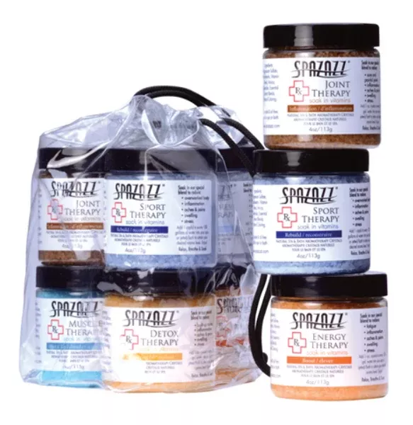 Spazazz Rx Therapy 6 Pack Spa & Hot Tub Aromatherapy Crystals