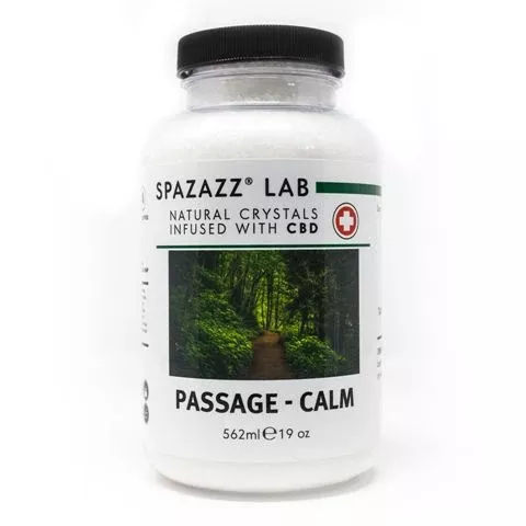 Spazazz Spa Fragrance Crystals, CBD Infused, Calm - 19 oz.