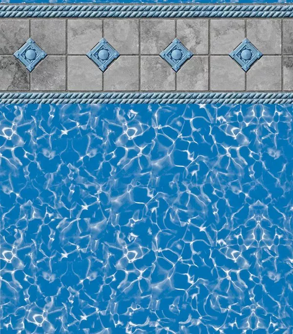 Stone Braid Royal Prism In Ground Pool Liner