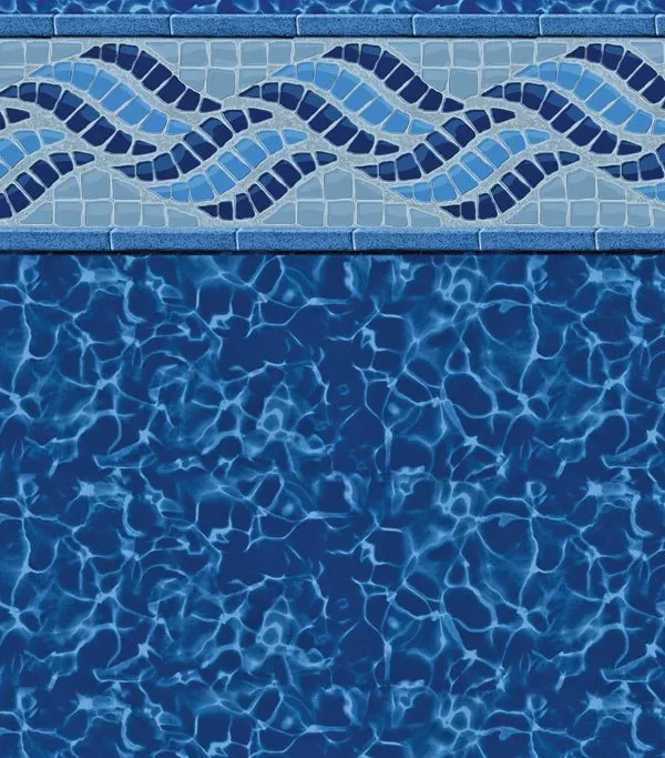 Summerwave Deep Blue Fusion In Ground Pool Liner