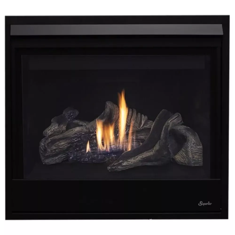 Superior Gas Fireplace 45-Inch DRC3045 Contemporary Electronically Ignited Direct Vent