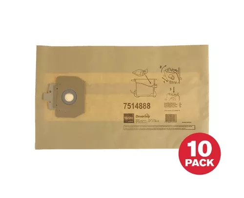 Taski Vento 15 Vacuum Bags, 10/Pack