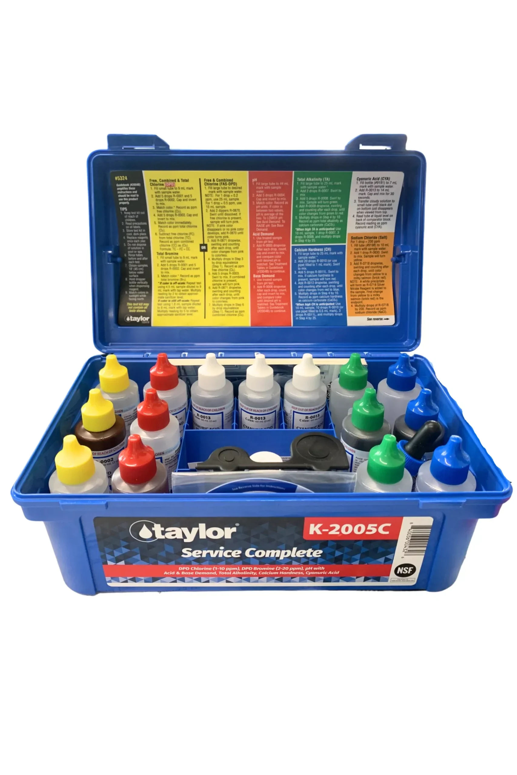 TAYLOR COMPLETE HIGH PROFESSIONAL TEST KIT K-2005C