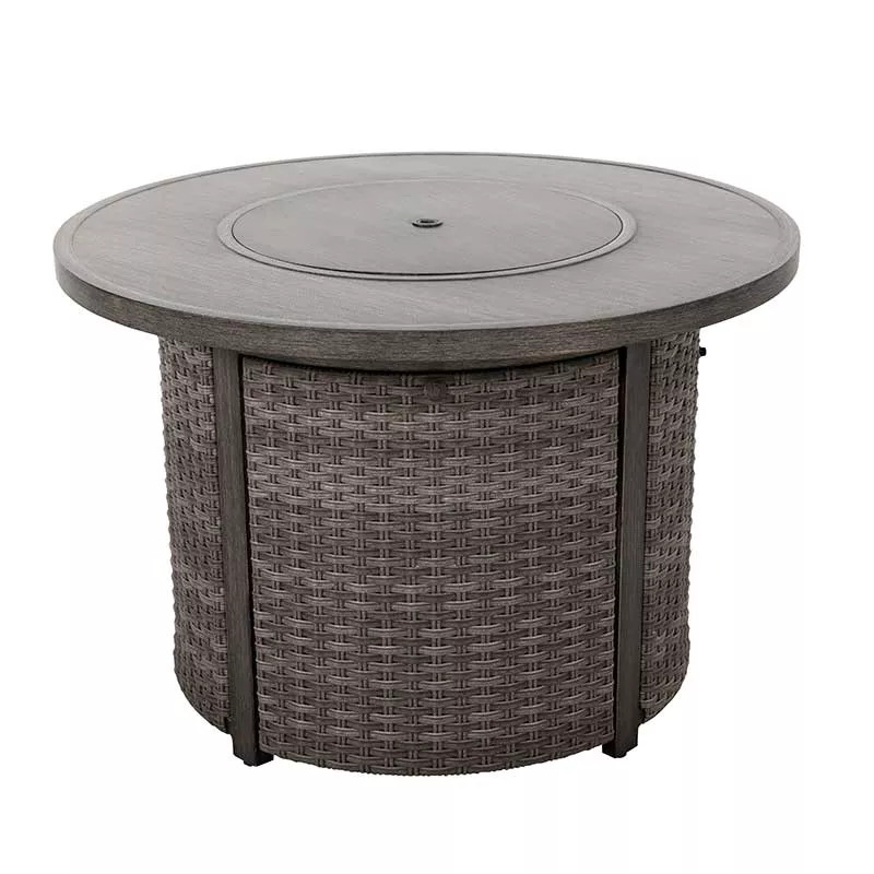 Tenaya Wicker Gas Fire Pit